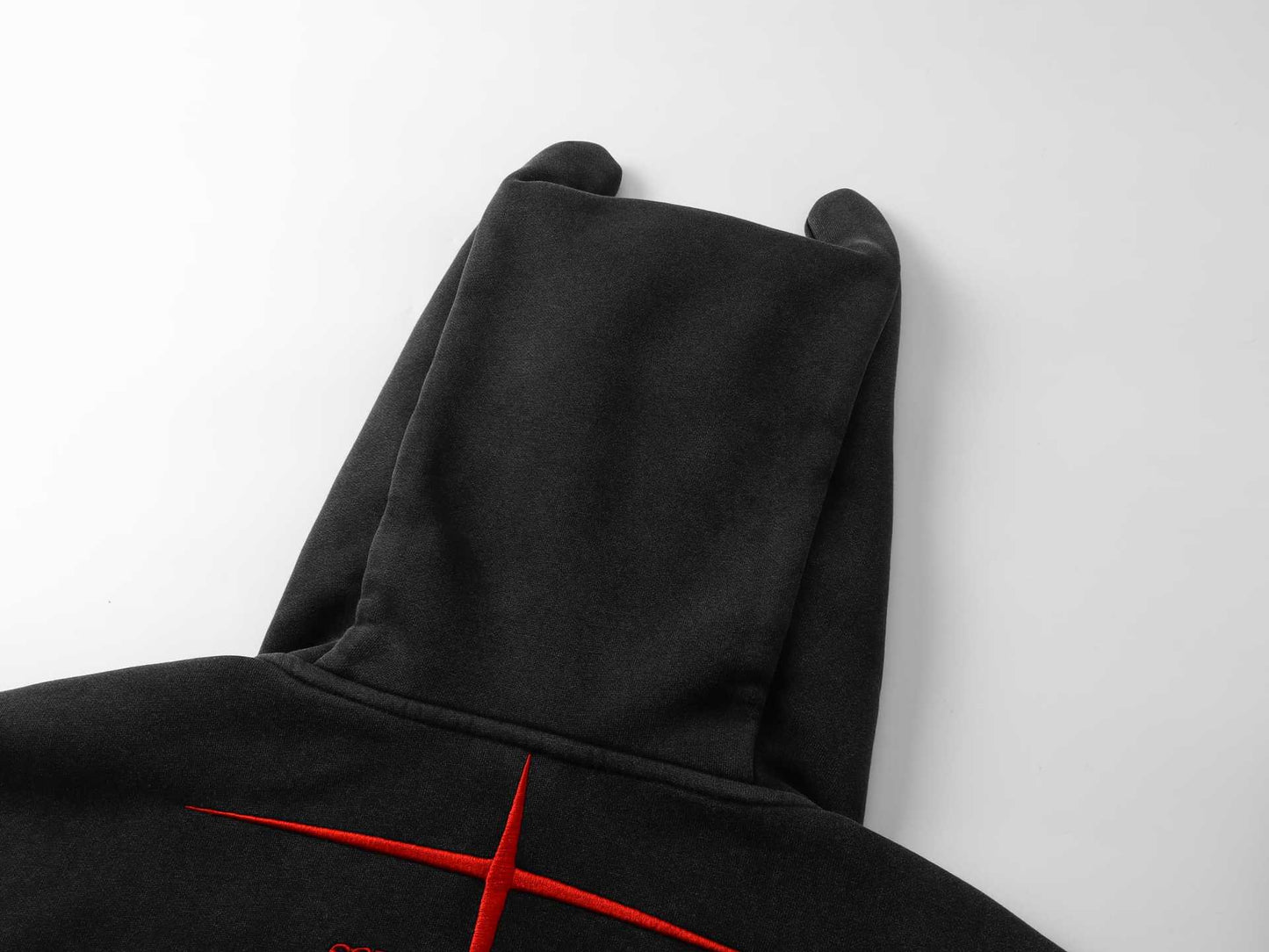 Devil Ear Washed Zipper Hoodie WN12684