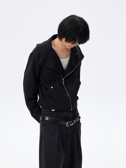 Fake Layered Detachable Hooded Short Padded Jacket WN26698