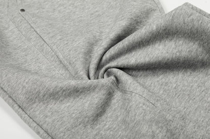 Deconstruction Irregular Curved Seam Wide Leg Sweatpants WN25834