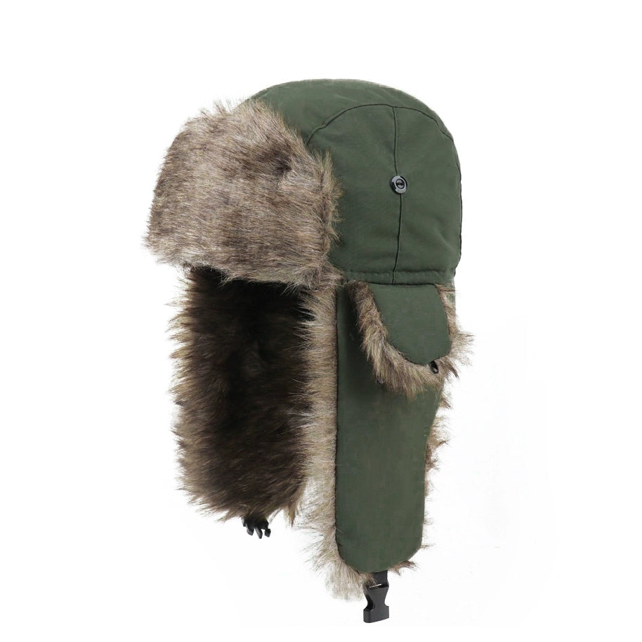 Fake Fur Warm Trapper Hat WN21128