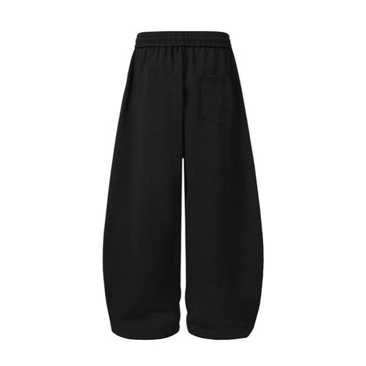 Number Graphic Wide Leg Sweatpants WN28123