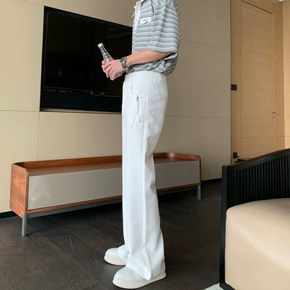 Wrinkle-Resistant Flare Trousers WN20430