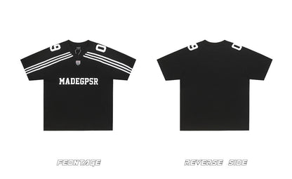 Heavyweight Sporty Ribbed Short Sleeve T-Shirt WN26496