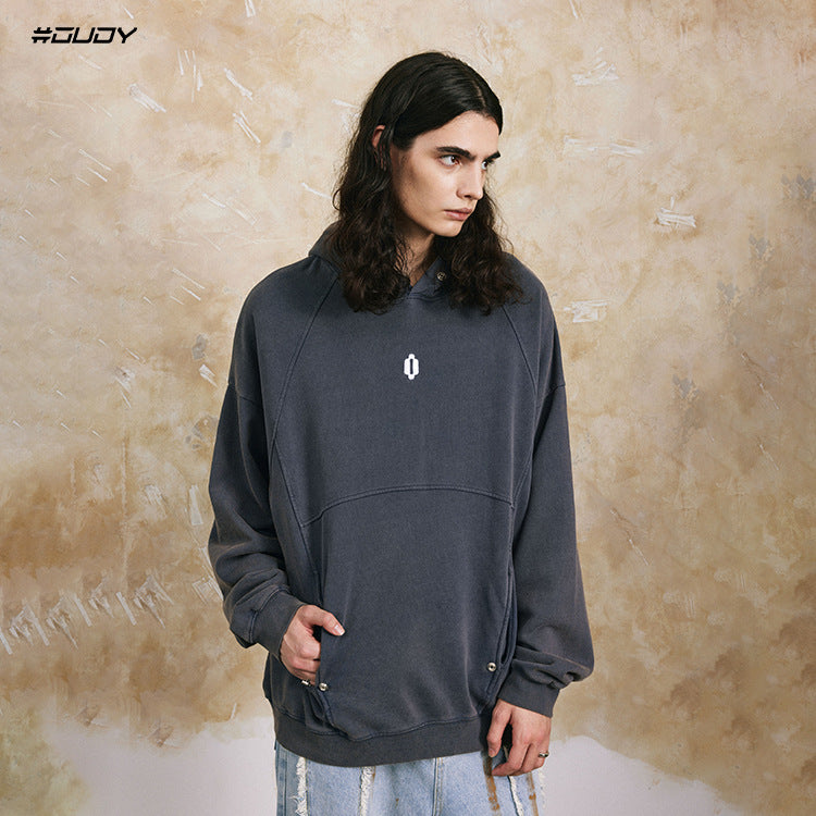 Washed Pullover Hoodie WN12530