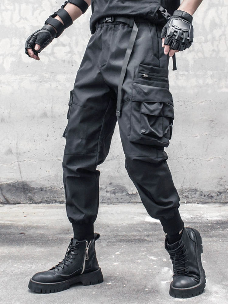 Multi Pocket Cuffed Cargo Pants WN22336