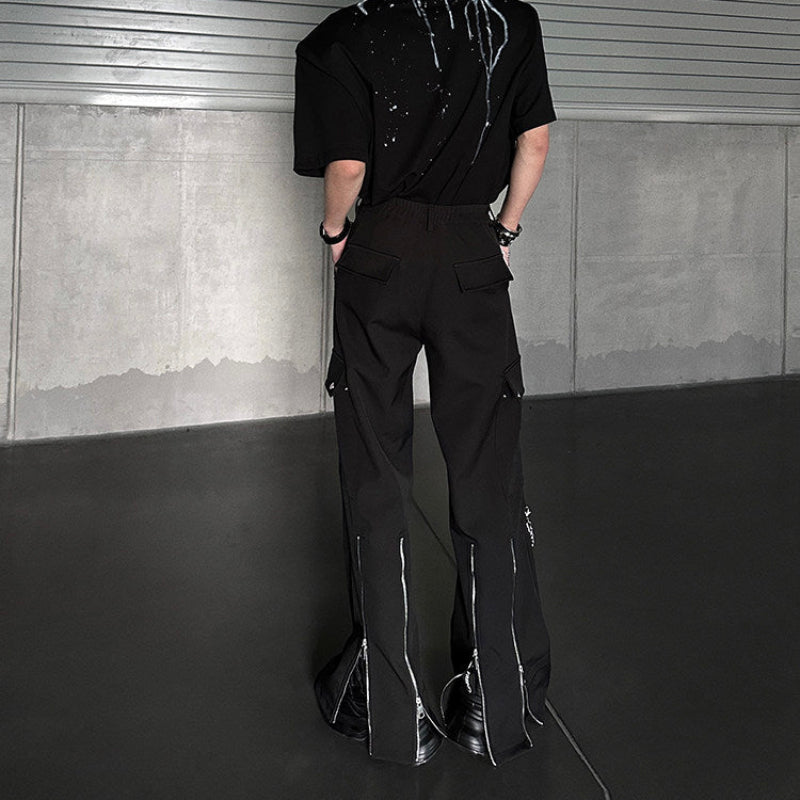 Wide Leg Cargo Pants WN25115