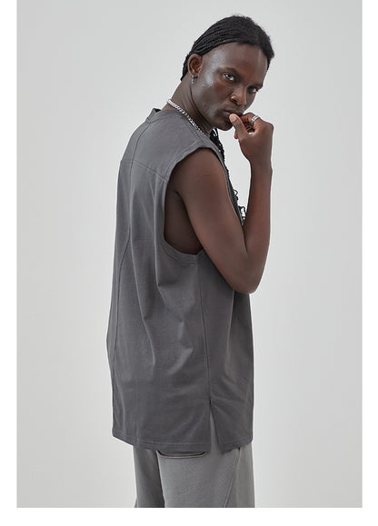 Oversize Sleeveless T-shirt WN6637