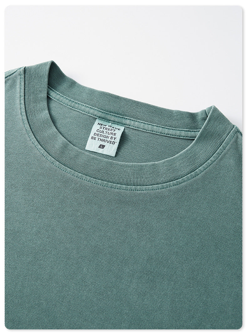 Oversize Washed Long Sleeve T-Shirt WN6052