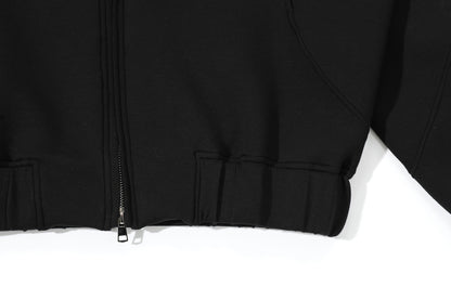 Oversize Simple Zipper Hoodie WN13126