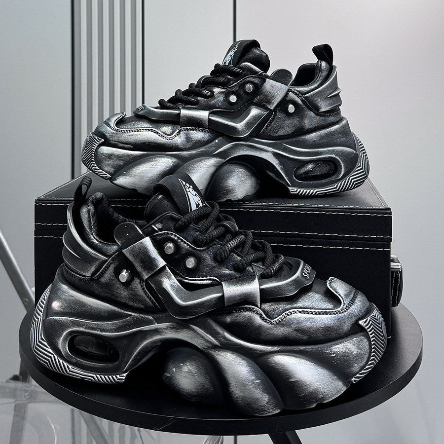 Platform Height-Increasing Air Cushion Sneakers WN24735