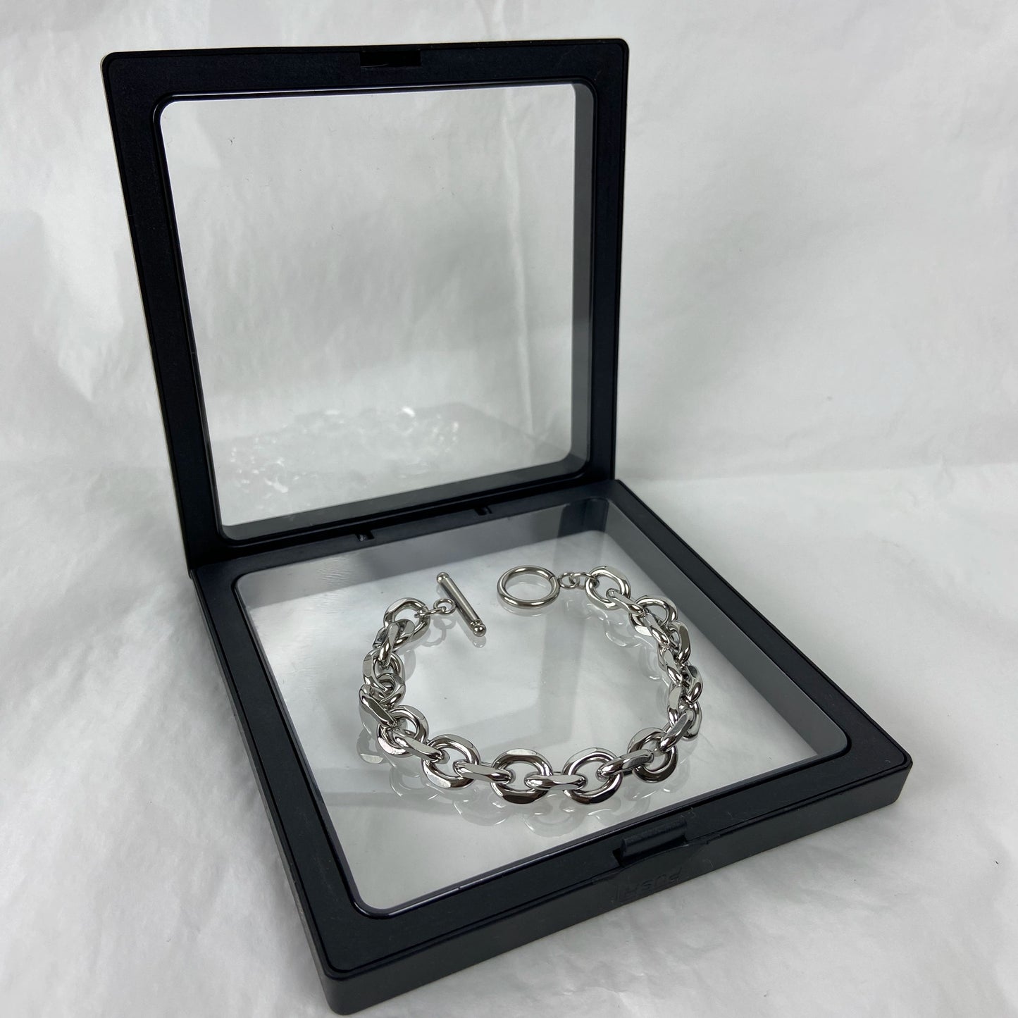 Cuban Chain Titanium Steel Bracelet WN19245