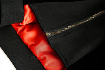 Heavy-Duty Zipper Hooded Jacket WN12841