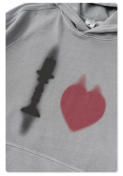 Pure Cotton Washed Hoodie WN7907