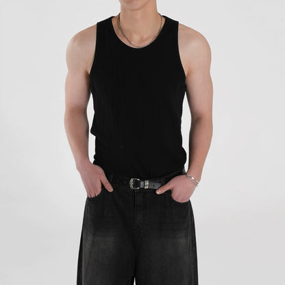 Plain Sleeveless T-Shirt WN20300