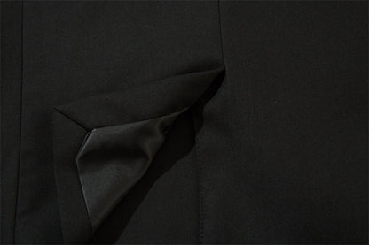 Double-Breasted Wide-Lapel Tailored Jacket WN11115