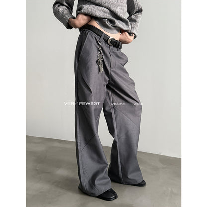 Pleats Wide-Leg Trousers WN15276
