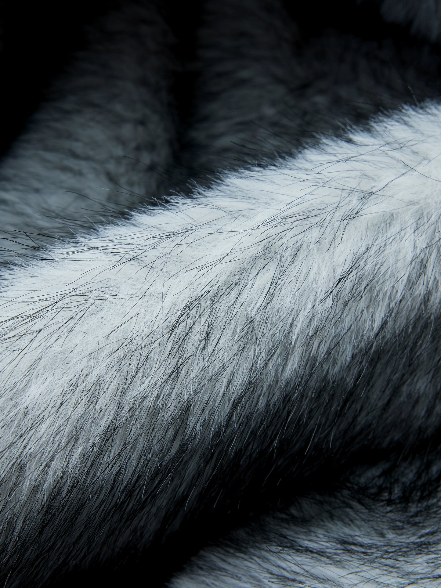 Fake Fur Collar Colorblock PU Leather Hooded Puffer Jacket WN22601