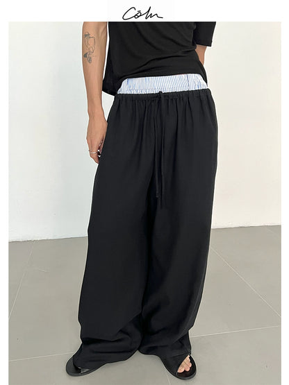 Drawstring Plain Sweat Pants WN21584