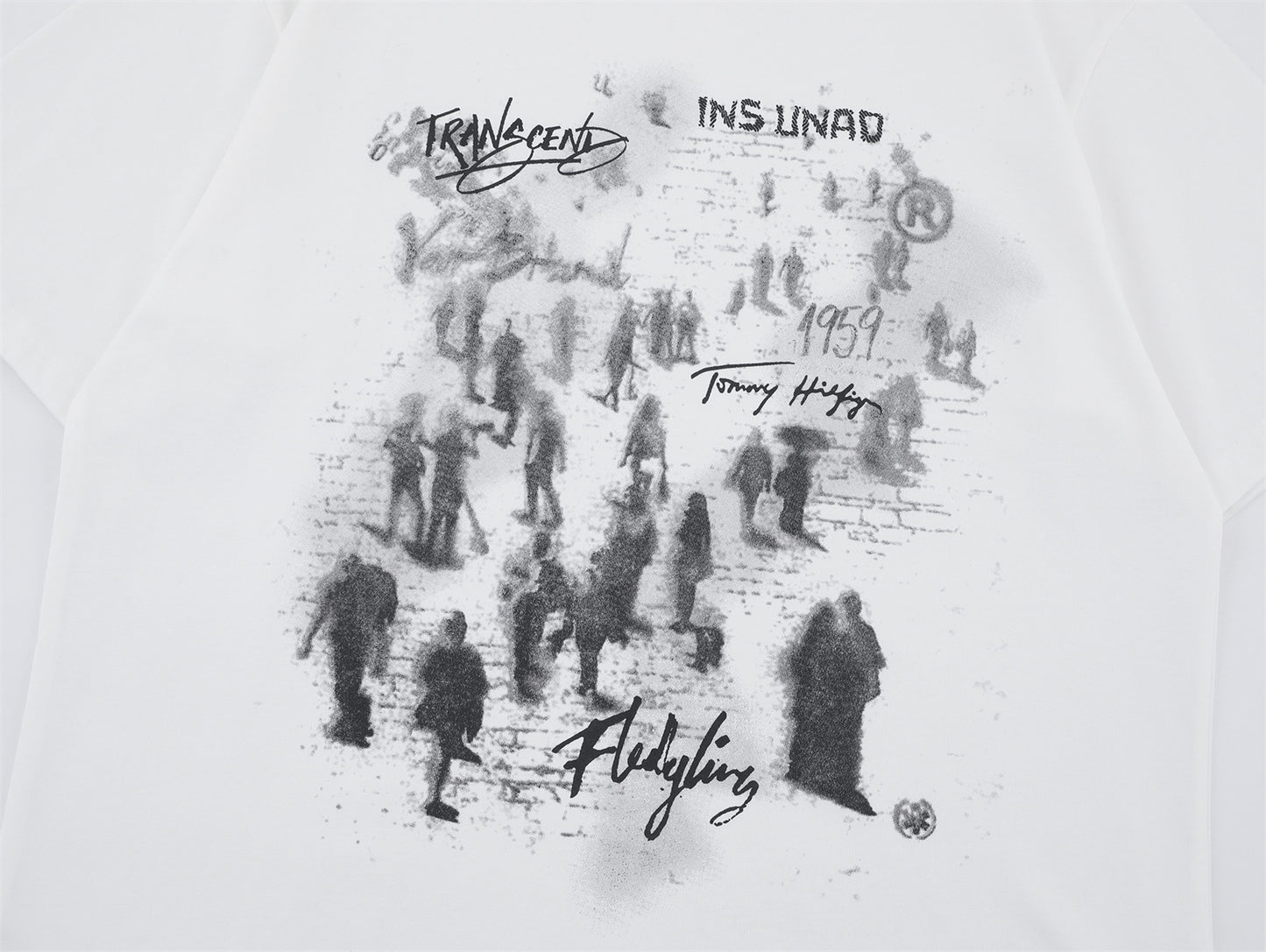 Graphic Letter Short Sleeve T-Shirt WN26763