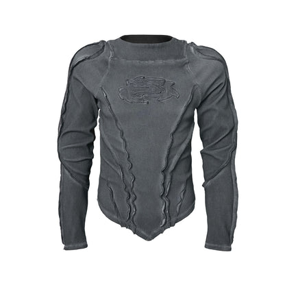 Graphic Design Futuristic Seam T-shirt WN23041