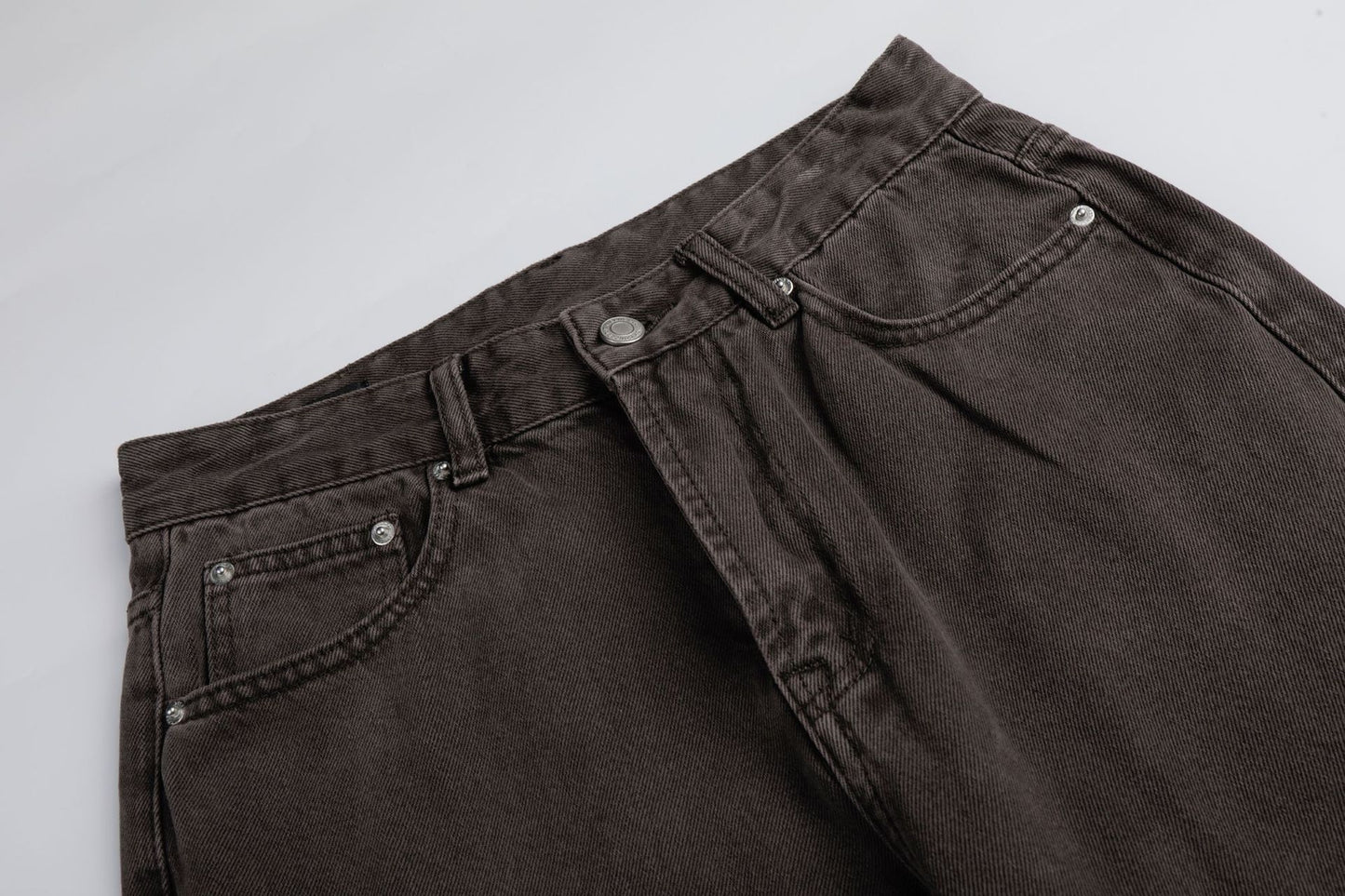 Washed Fade Wide Leg Denim Jeans WN26003