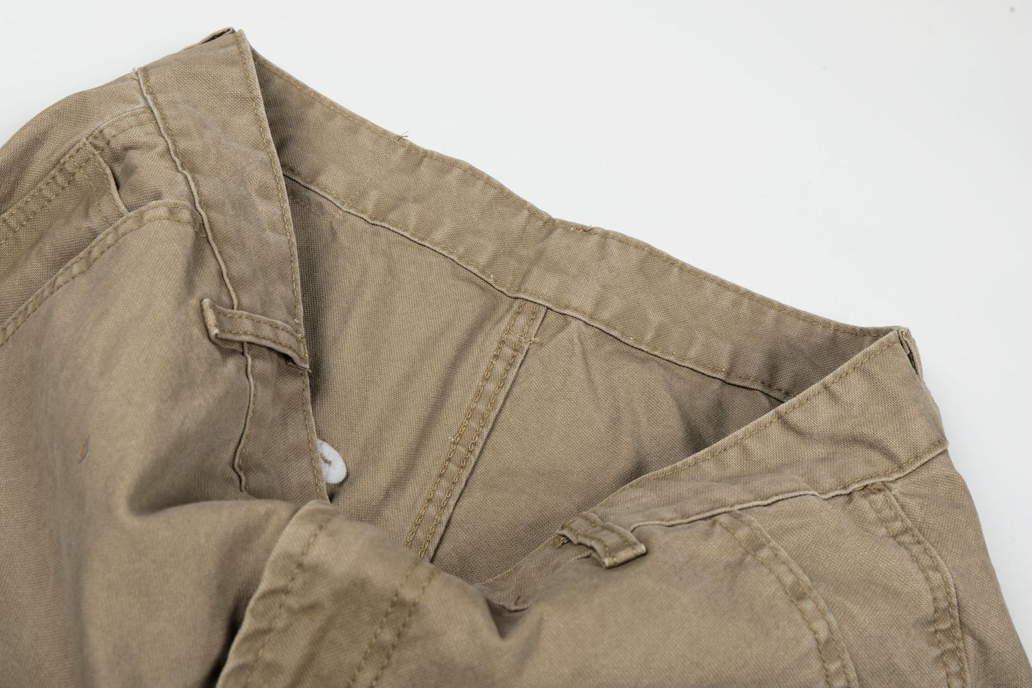 Damage Patchwork Wide Leg Cargo Pants WN26162