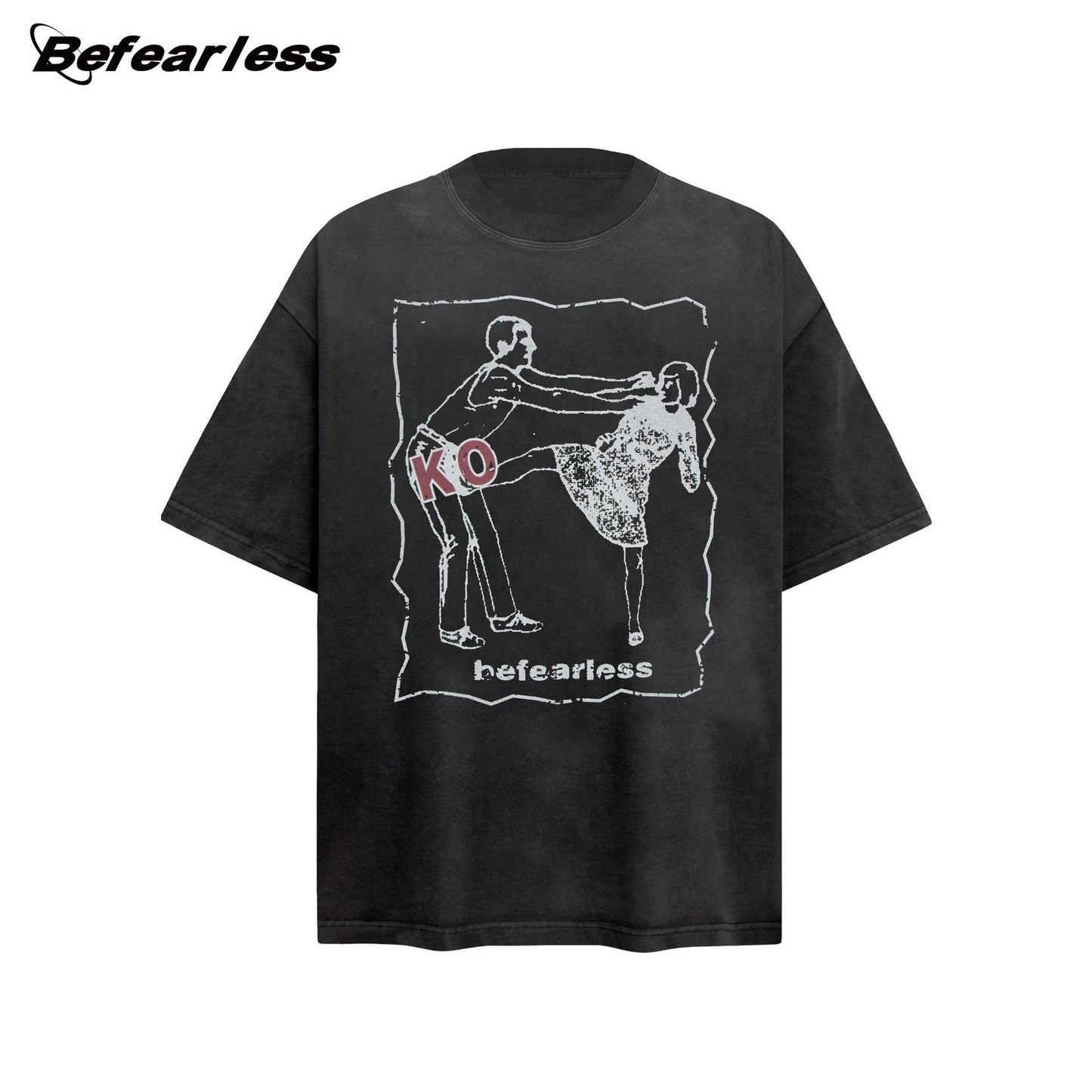 Graffiti Art Graphic Short Sleeve T-Shirt WN26276