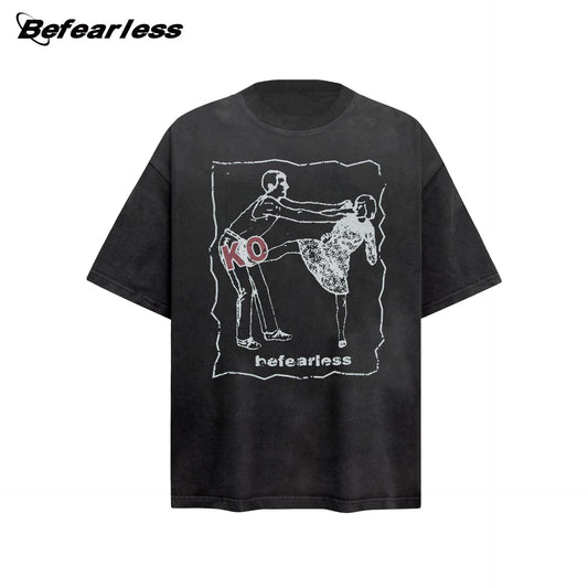 Graffiti Art Graphic Short Sleeve T-Shirt WN26276