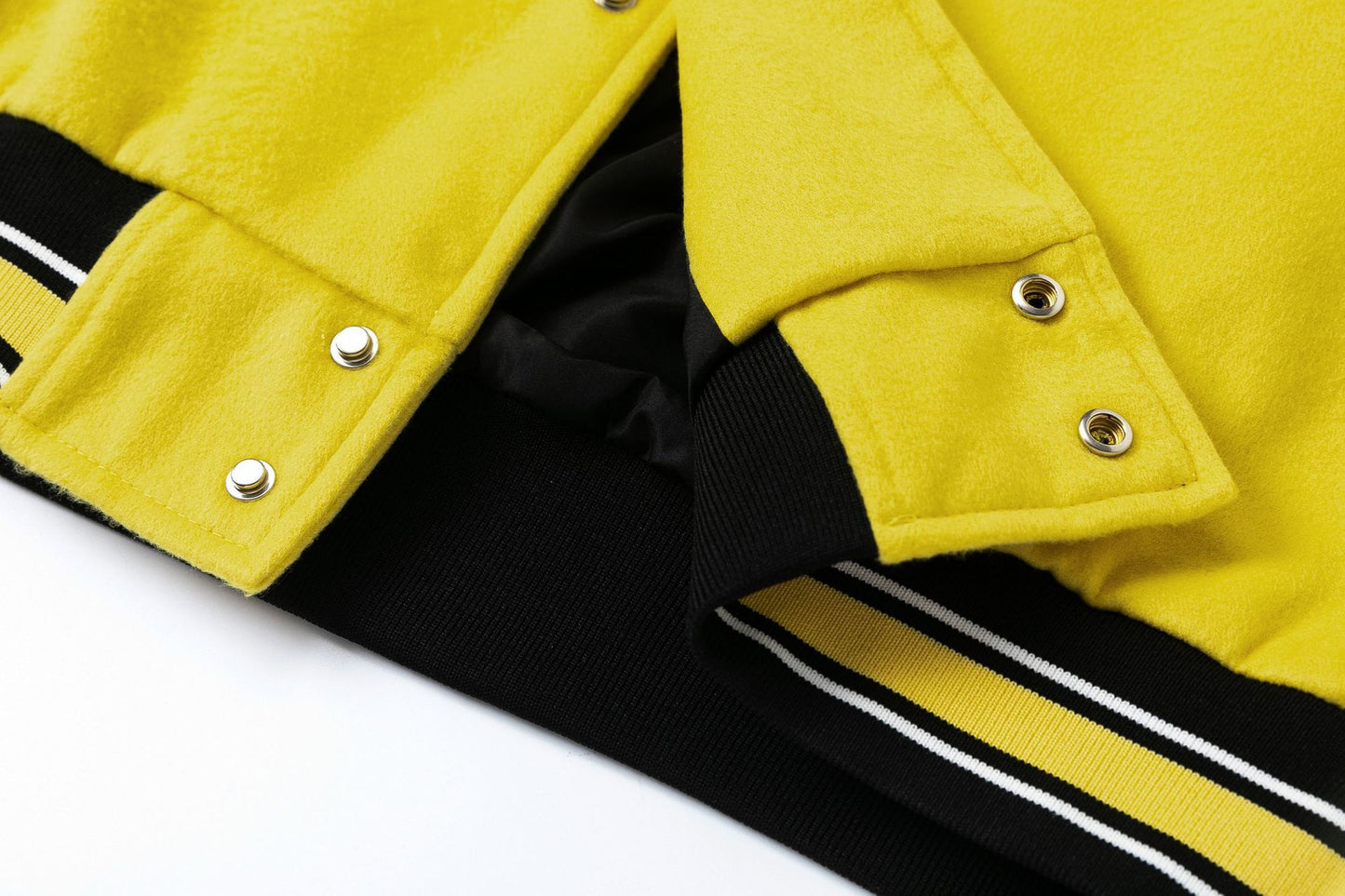 Leather Mix Baseball Jacket WN14334