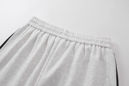 Side Three Bar Stripe Sporty Sweatpants WN11255