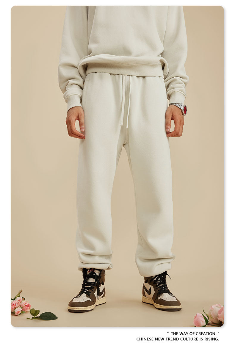 Wide-leg Washed Sweatpants WN6462