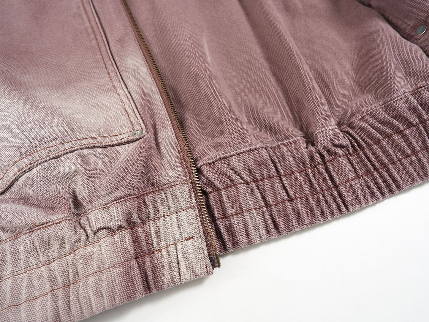 Gradient Design Zipper Jacket WN15540