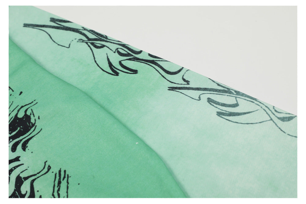Artwork Face Graphic Long Sleeve T-Shirt WN26469