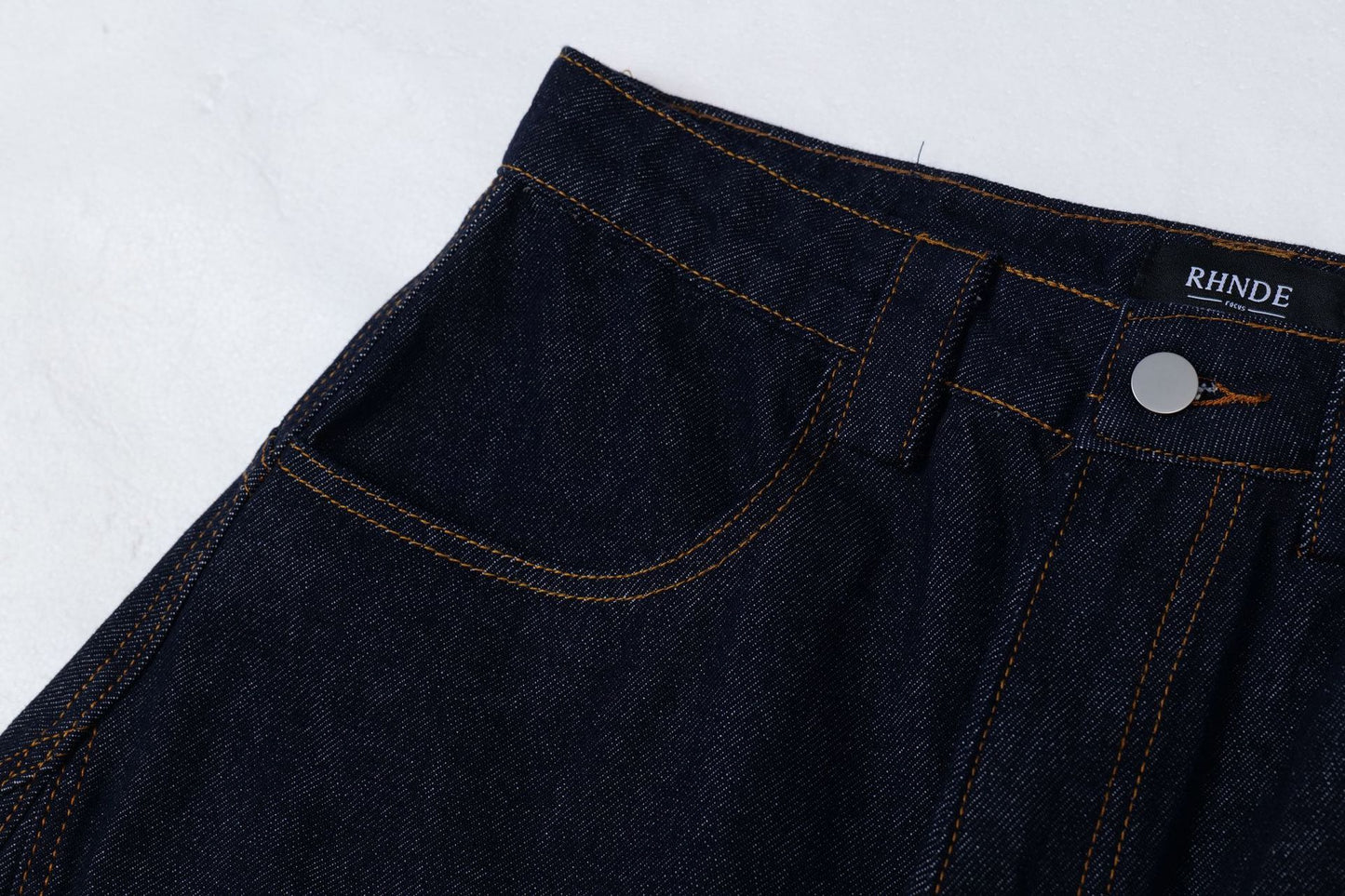 YKK Zipper Heavy-Duty Denim Jeans WN13139