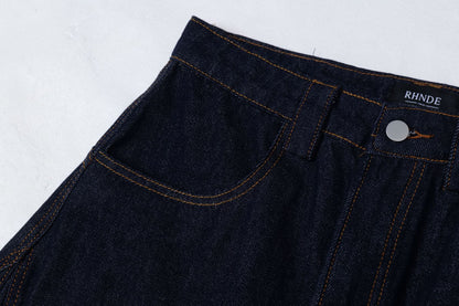 YKK Zipper Heavy-Duty Denim Jeans WN13139