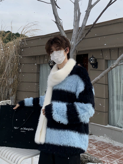 Fake Mink Muffler WN19898