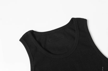 Graphic Design Print Sleeveless T-Shirt WN18583