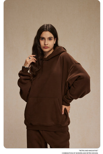 Oversize Plain Hoodie WN9968