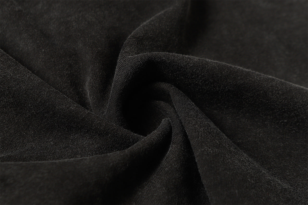 Oil Paint Washed Oversize Short Sleeve T-Shirt WN16129