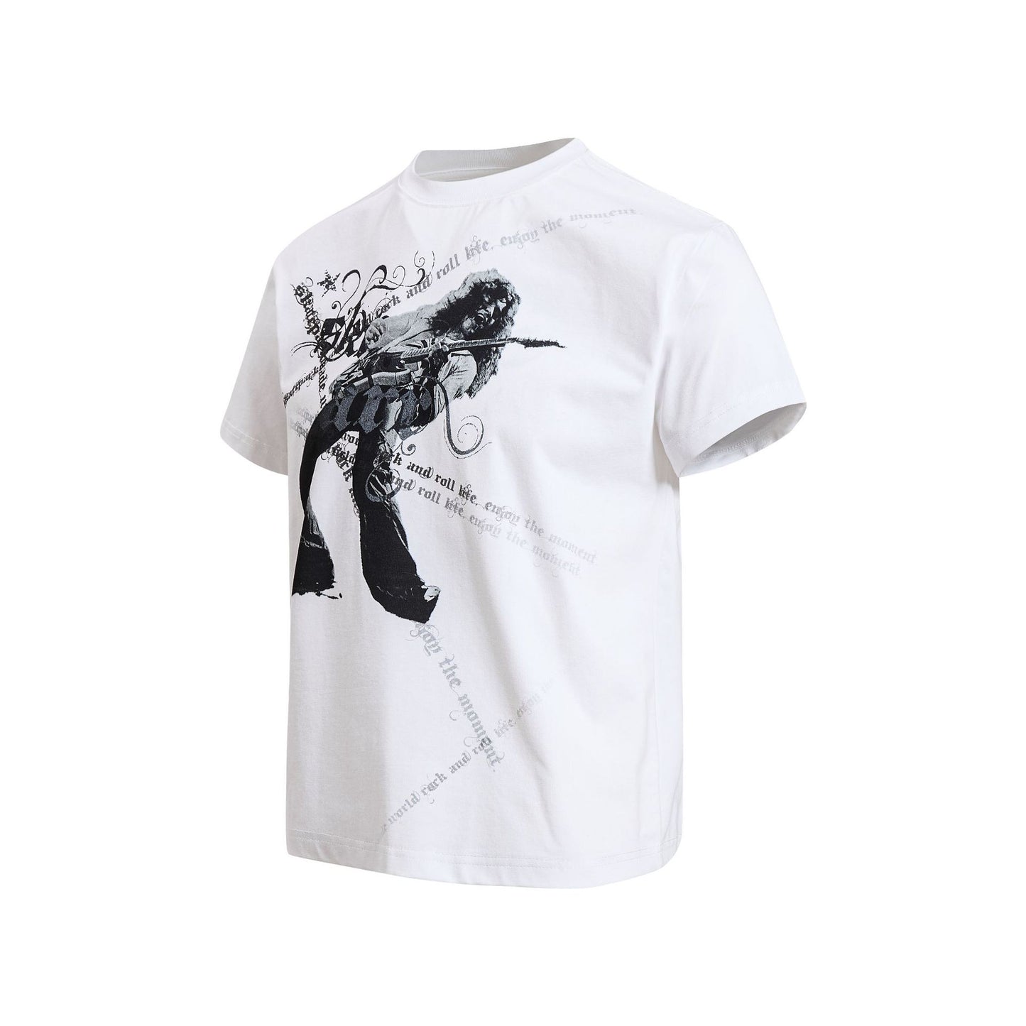 Abstract Pattern Short Sleeve T-Shirt WN25926