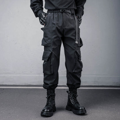 Tactical Multi-Pocket Cuffed Cargo Pants WN22433