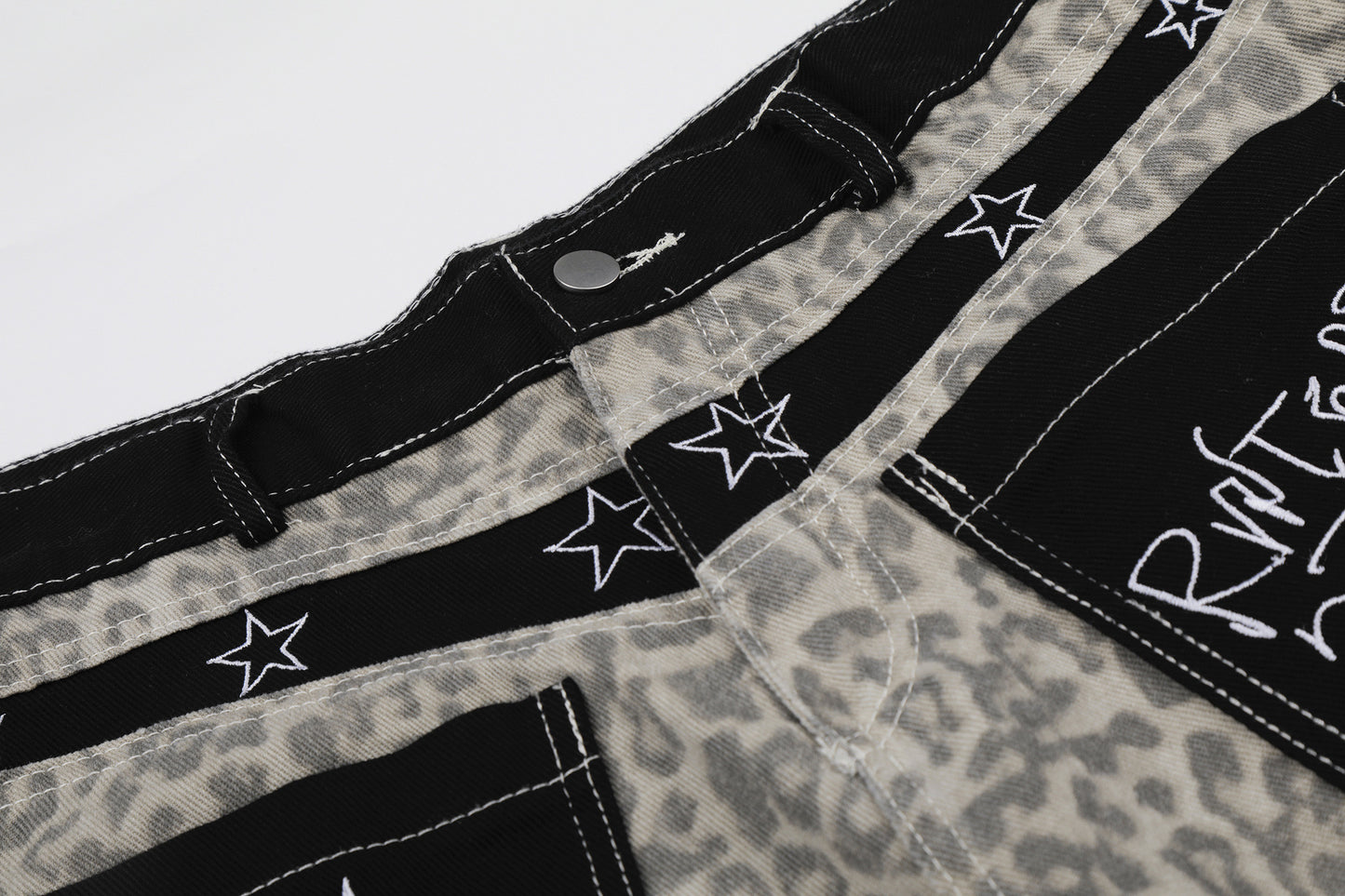 Leopard Star Pocket Half Pants WN25521