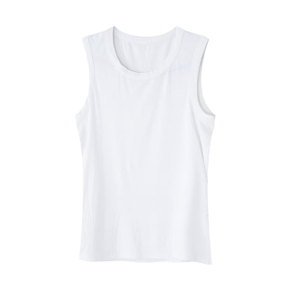 Plain Sleeveless T-Shirt WN25001
