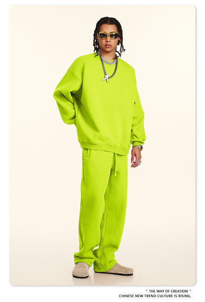 Fleece Lining Oversize Sweatshirt WN9928