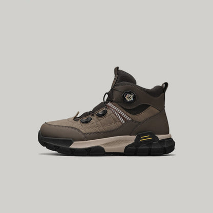 High-Top Chunky Sole Lace-Up Sneaker Boots WN23482