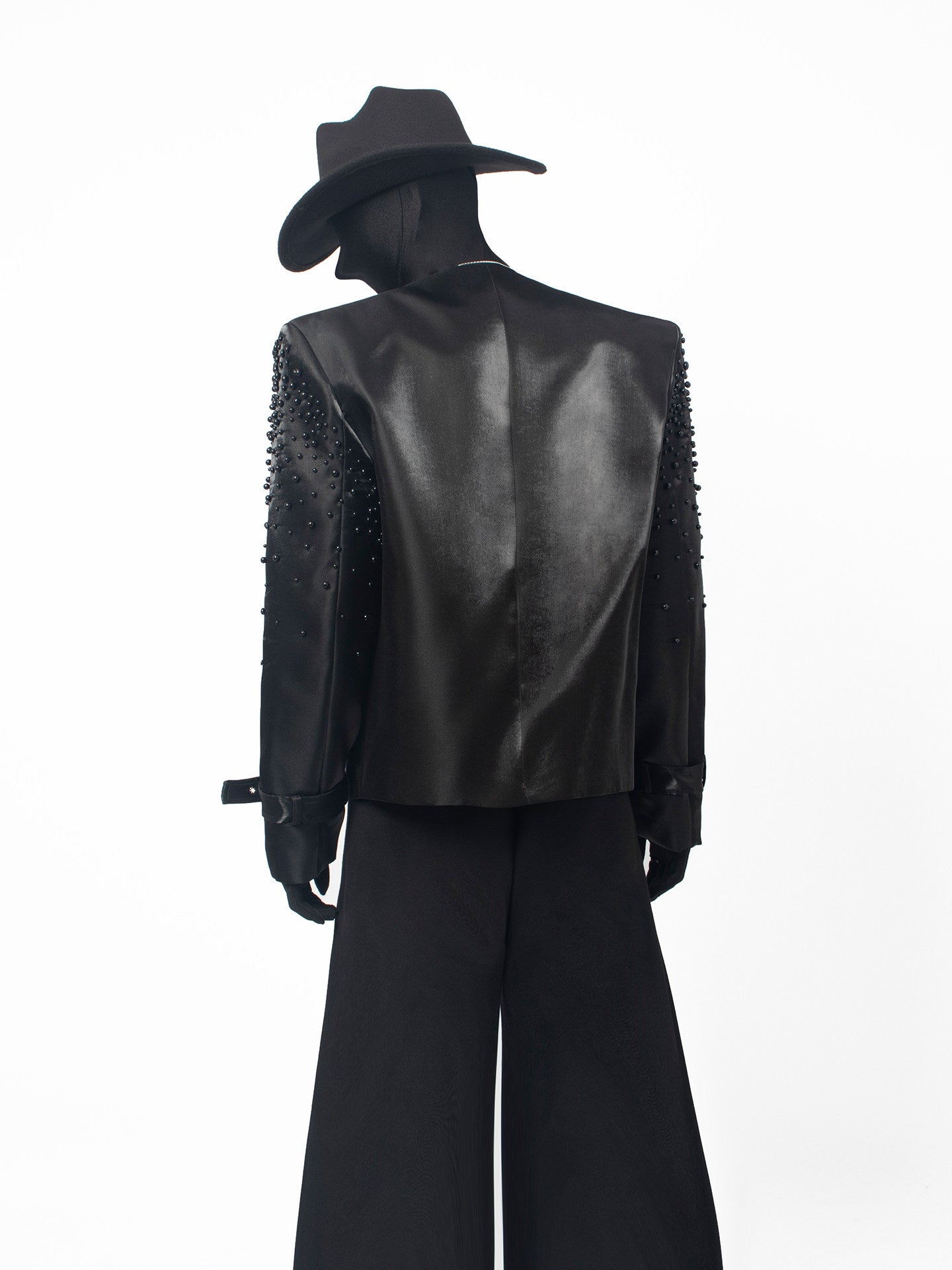 Beads Decor Short Jacket WN23683