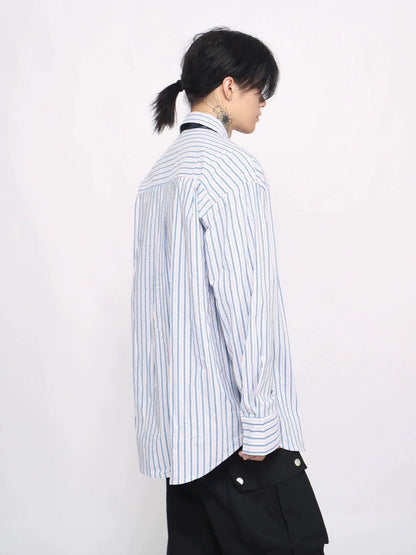 Striped Long Sleeve Shirt WN8755