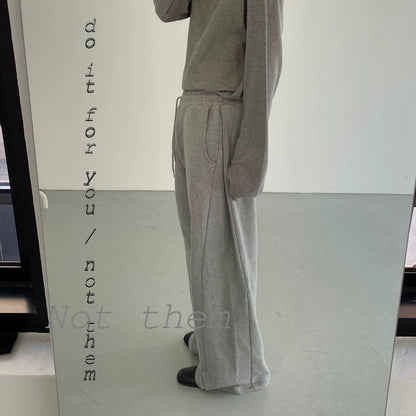 Drawstring Wide Leg Sweatpants WN21676