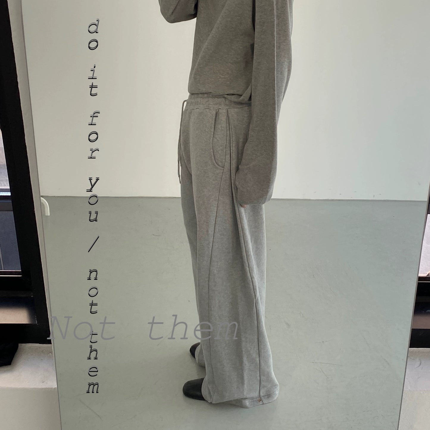 Drawstring Wide Leg Sweatpants WN21676