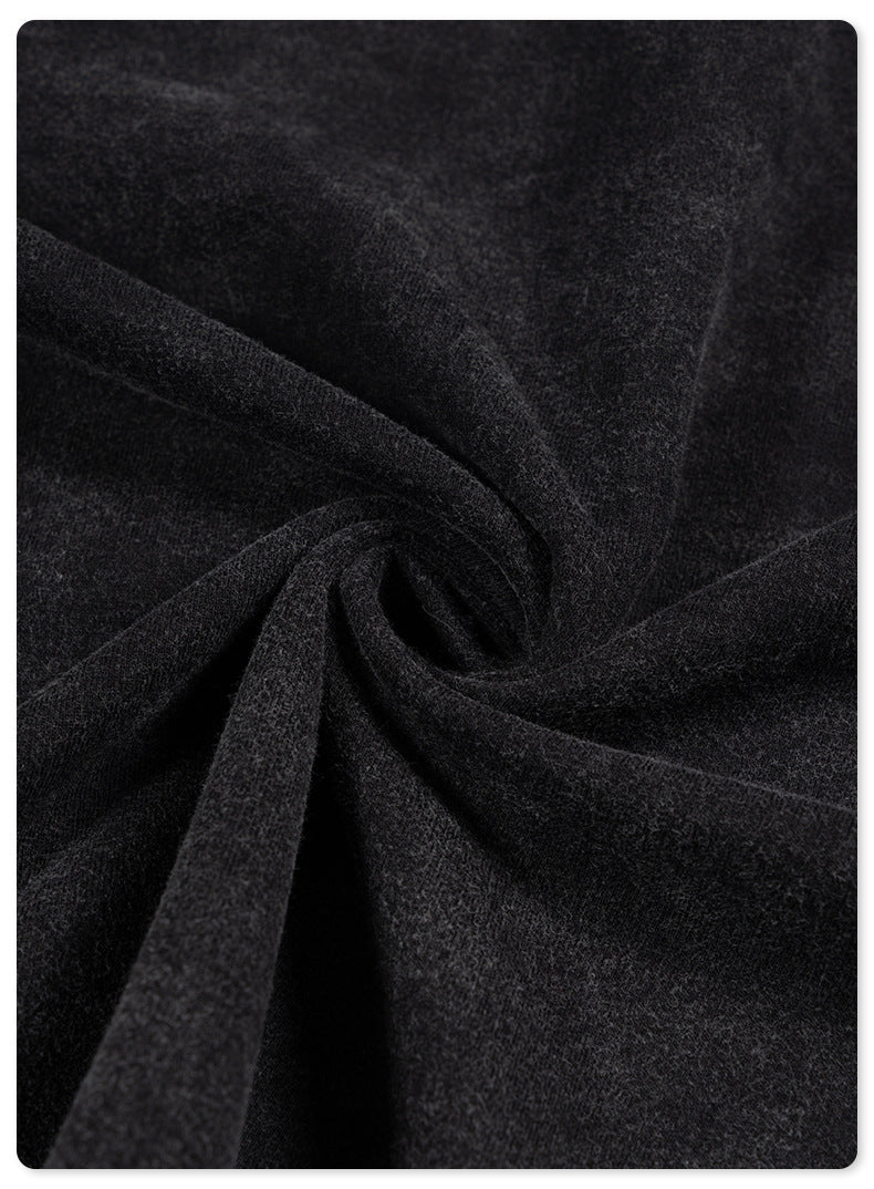 Water Washed Heavyweight Oversize Short Sleeve T-Shirt WN6077